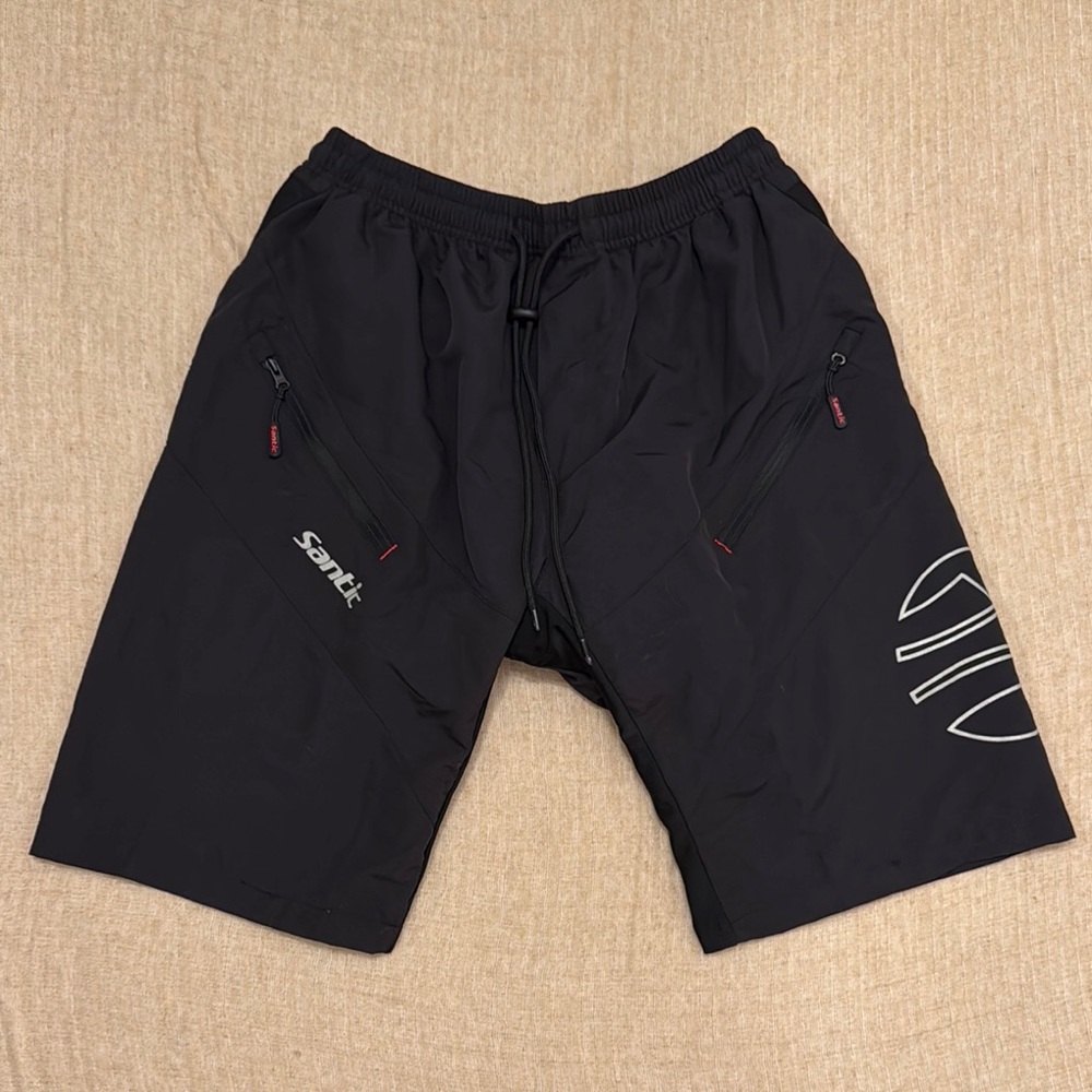Men’s Black Cycling‎ Shorts